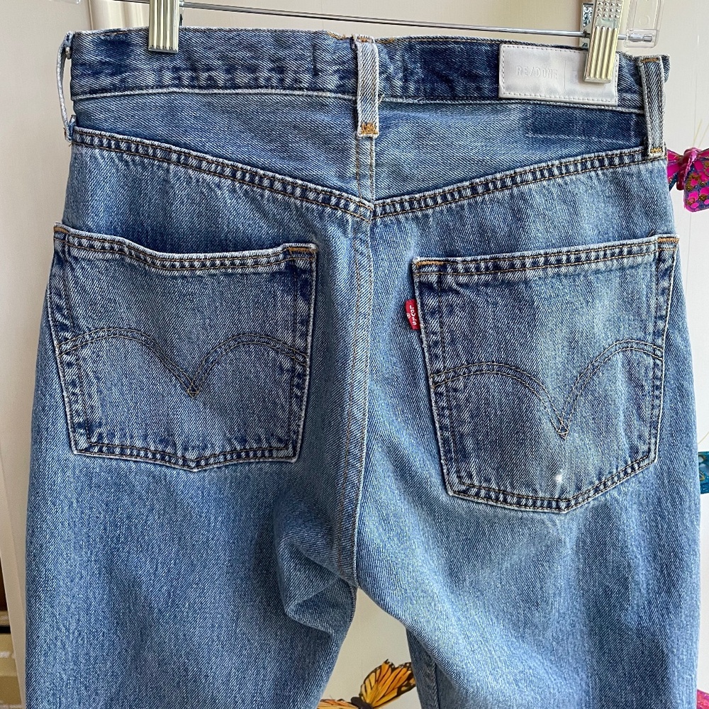 Levi's Re/Done High Rise Crop Jean  Size 27